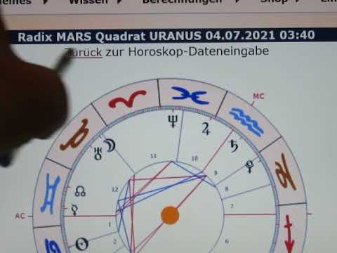 1/4 - MARS Quadrat URANUS - 04.07. - LÖSE DICH VON MÖGLICHST VIELEN ABHÄNGIGKEITEN!!!