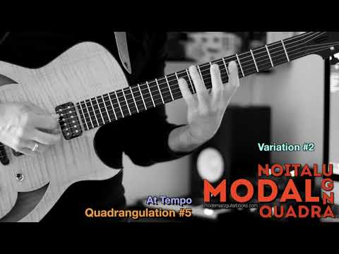 Modern Jazz Melodic Phrasing using 4ths - MODAL QUADRANGULATION - short excerpts