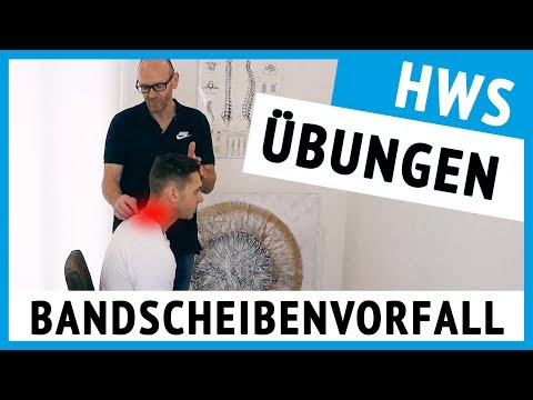 Cervical disc herniation - 3 exercises for at home (immediately applicable)