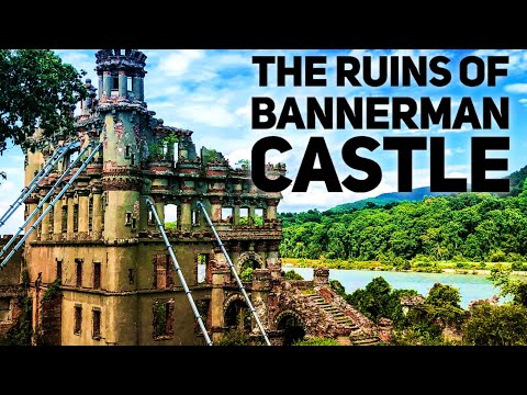 The ruins of Bannerman Castle -- haunting island of the Hudson River
