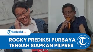 Ramalan Rocky Gerung! Prediksi Menkeu Purbaya Tengah Siapkan Pilpres 2029 dengan Gaya Komunikasinya