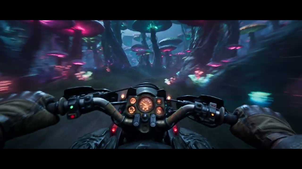 Time Stops for the Neon Fly 4k Prompt