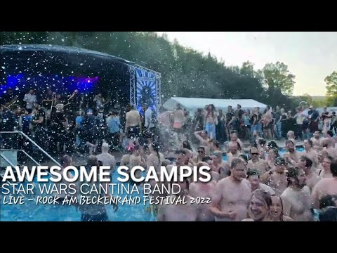 AWESOME SCAMPIS - CANTINA BAND Star Wars (Rock am Beckenrand Festival 2023) 4K