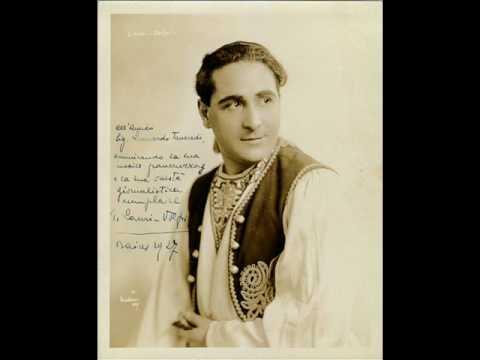 Lauri Volpi sings"'Pazzo son, guardate!" from Manon Lescaut.  1934