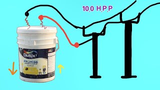 How to make 220V giant Battery || i generate free electricity From Limestone water
