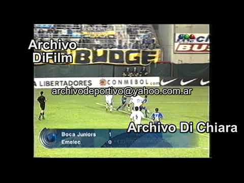 Boca vs Emelec 1 a 0 - Oscar Tabarez - DiFilm (2002)