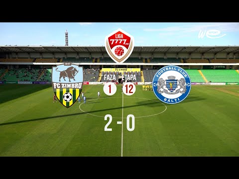 ⚽ REZUMAT LIGA 7777, FAZA 1 – ETAPA 12, ZIMBRU – CSF BĂLȚI 2-0