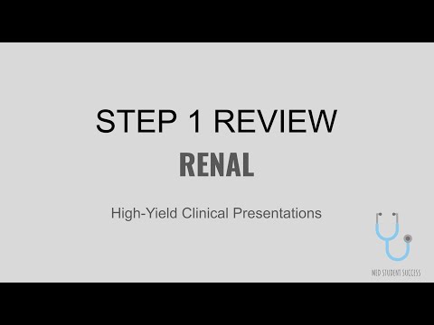 USMLE STEP 1 HIGH YIELD RENAL | NEPHROLOGY | MED STUDENT SUCCESS