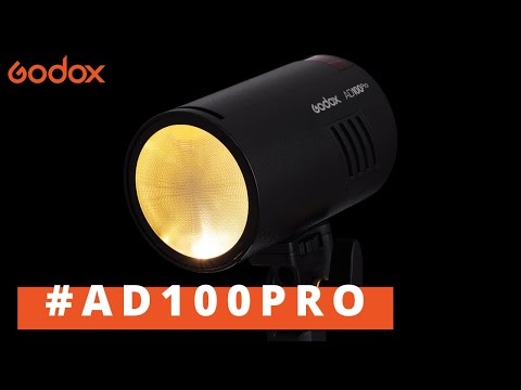 Promo Video for the Godox AD 100Pro Flash Light