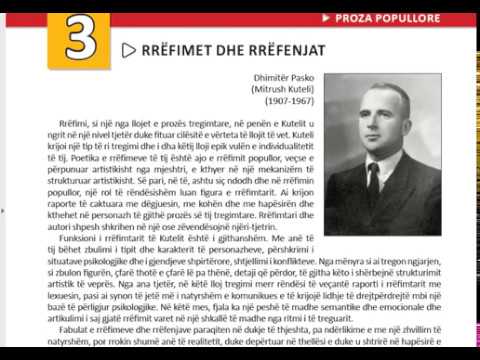 RRËFIMET DHE RRËFENJAT Dhimiter Pasko Mitrush Kuteli