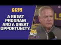 LSU coach Brian Kelly discusses the upcoming season and his relationship with Nick Saban | CBS Sp…