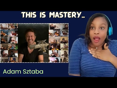 First Time Reaction To Orkiestra Online - Co mi panie dasz (Adam Sztaba).