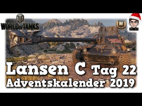 World of Tanks - Lansen C, Tag 22 Adventskalender 2019 [deutsch]