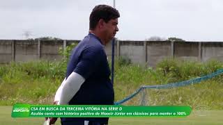 CSA conta com histórico positivo de Moacir Júnior em clássicos para vencer o ASA - 15/4/26