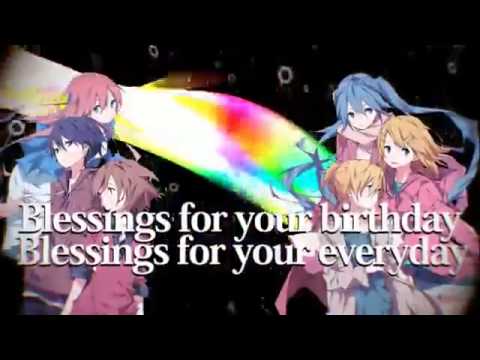 [Nico Nicollab] VOCALOIDS - Blessing english subtitle