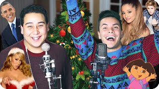Mariah Carey - &quot;All I Want for Christmas Is You&quot; Impersonation Challenge COVER (Live One-Take)