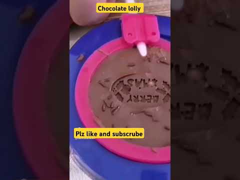 chocolate lolly how to make at home rameen chocolate factory #shorts