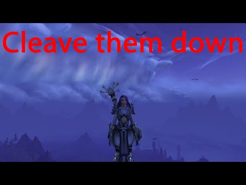 Cleave them down! - Fury warrior pvp dragonflight 10.1