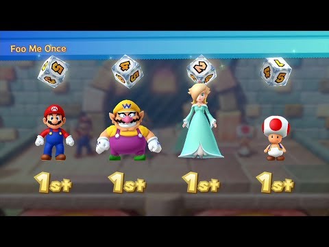 Mario Party 10 - Mushroom Park (Master CPU Difficulty) Wario, Rosalina, Mario, Toad #41