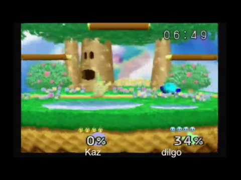 Kaz (Pikachu) vs Gildo (Kirby)