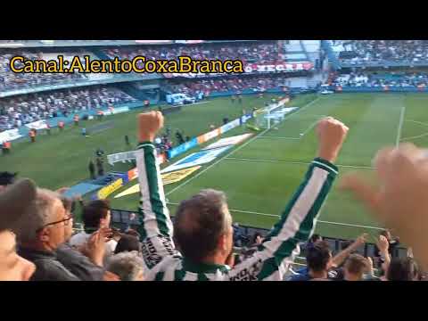 Coritiba 1 x 0 Flamengo - Apoio e comemoração no apito final