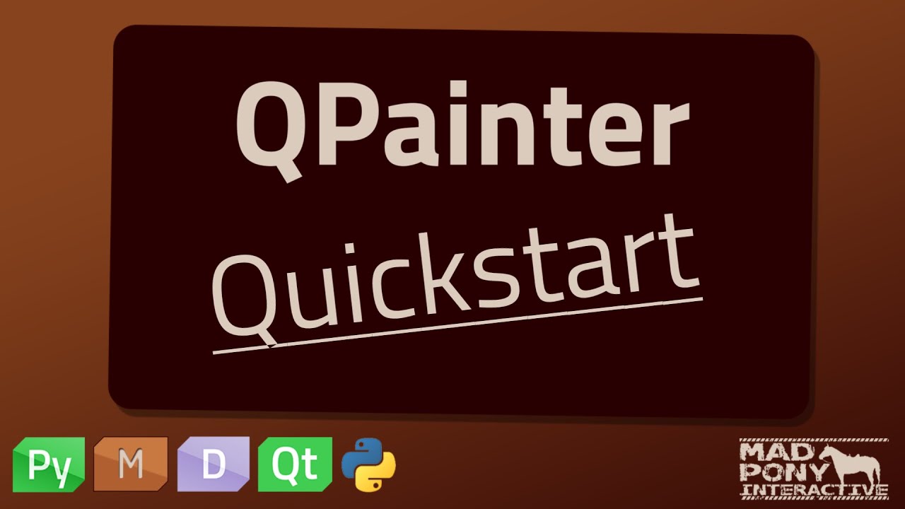 PyQt QPainter Quickstart