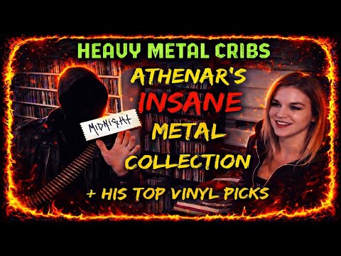 Heavy Metal Cribs - Athenar's Insane Metal Collection + His Top Vinyl Picks