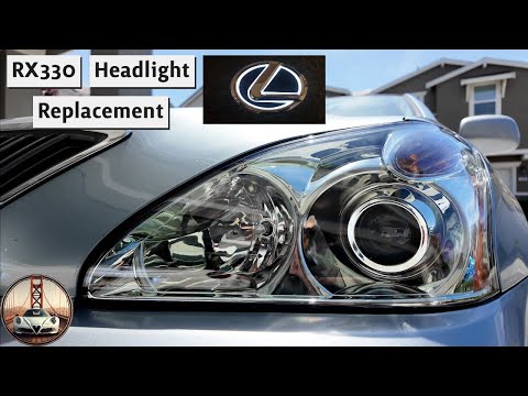 New Lexus RX330 Headlight Assembly
