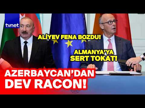 Film gibi racon! Azerbaycan’dan Almanya’ya Türk tokadı!