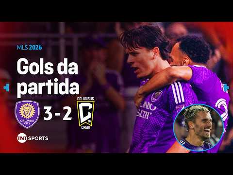 GRIEZMANN BRILHA COM GOL E ASSISTÊNCIA NA MLS! ORLANDO CITY 3 X 2 COLUMBUS CREW