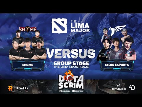 EHOME vs Talon Esports - Lima Major 2023 - Group Stage - Game Highlights - BO2