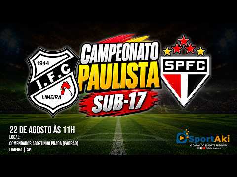 AoVivo - Campeonato Paulista Sub-17  - Independente x São Paulo