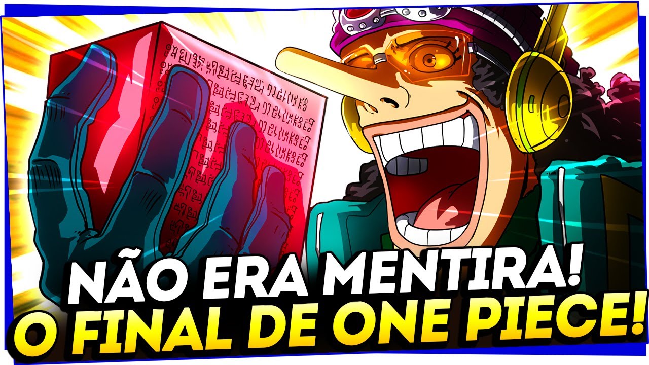 COMO USOPP SPOILOU O FINAL DE ONE PIECE (e sua PRÓPRIA MORTE mesmo sem saber)