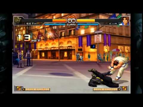 The king of fighters 2002 UM Steam Combos Seth