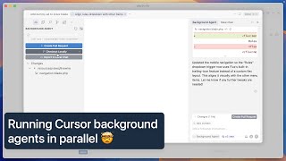 First look at Cursor background agents (multiple agents in the cloud)