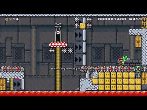 Mario Maker | One Screen Puzzle | SUBSCRIBER LEVEL Juca