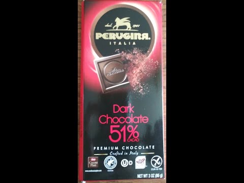 Nestle Perugina Italia 51% Premium Dark Chocolate Bar Review
