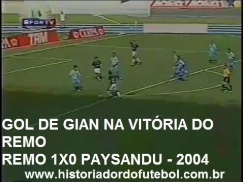 GOL DE GIAN NA VITÓRIA DO REMO - REMO 1X0 PAYSANDU PARAENSE 2004