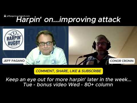 Harpin' on...Leinster's improving attack