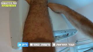פרק #201 -מה ניתן לעשות אם המזגן מרעיש אחרי הניקוי שלו