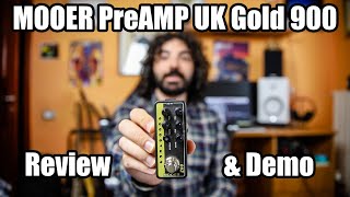 Video thumbnail for MOOER Micro PreAMP 002 UK Gold 900 | Review & Demo by Sergio Serra Music
