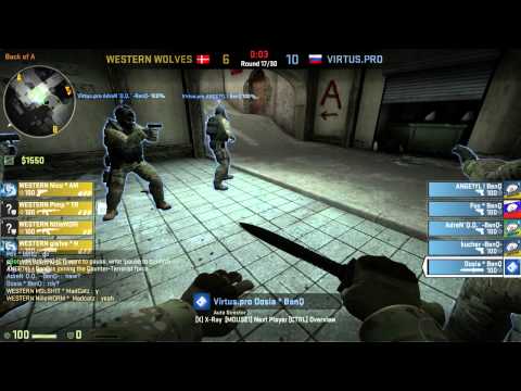 CS:GO WesternWolves V Virtus.Pro Copenhagen Games 2013 Map #1 Dust2