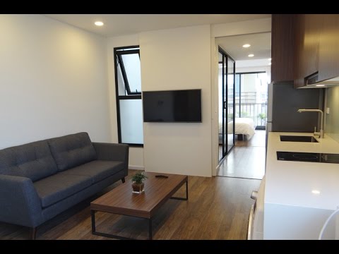 Brand new & modern 01 bedroom apartment for rent in To Ngoc Van street, Tay Ho dist