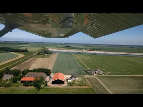 Approach and landing at Midden Zeeland (EHMZ)
