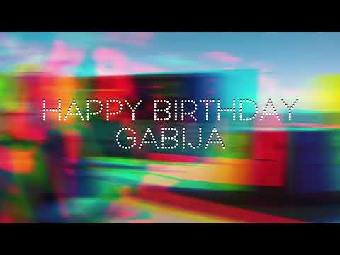 Happy birthday Gabija