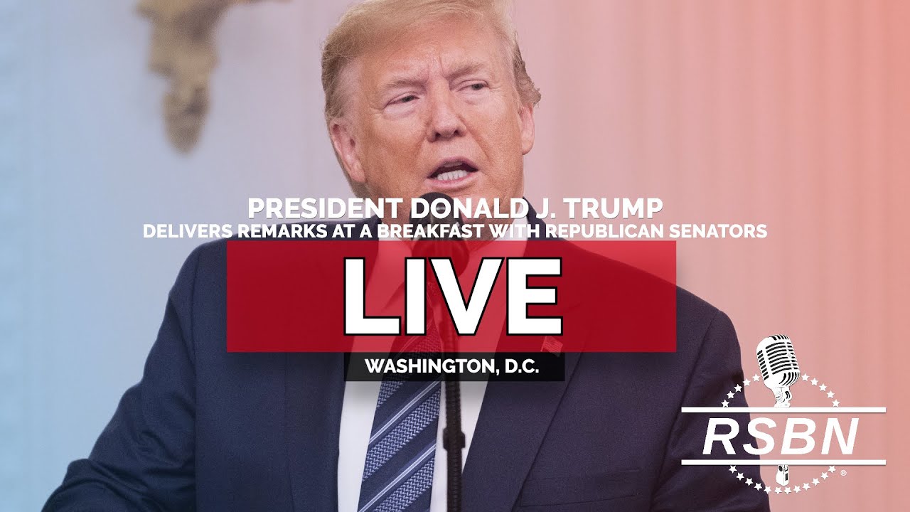 LIVE: President Trump Delivers Remarks at a Breakfast With Republican Senators - 11/5/25