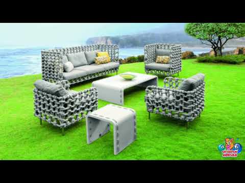 Beautiful garden furniture. 25 creative ideas for relaxing in the garden and backyard.