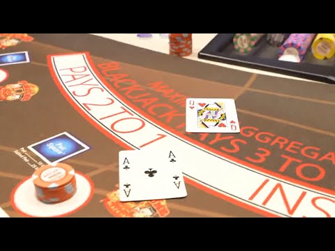 Dana White HIGH Stakes Blackjack In Las Vegas!