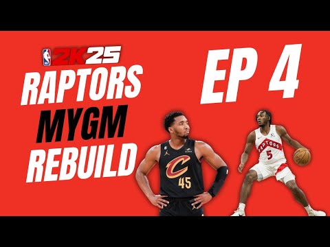NBA2k25 Toronto Raptors MyGM Rebuild: Ep 4 – Home Opener vs Cavs