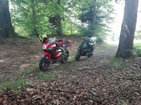 |Jedziemy Psia Jucha| YAMAHA YZF R125 MALAGUTI F12|